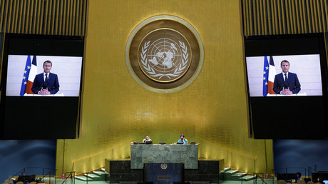 Emmanuel Macron a prononcé un discours devant l'Assemblée générale de l'ONU