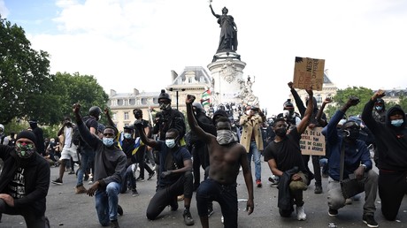 Manifestation sur la place de la République à Paris (image d'illustration).