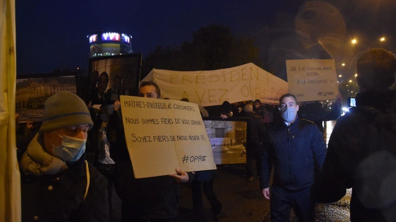 Blocage du périphérique parisien : des professionnels de la restauration dénoncent leur précarité
