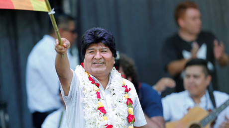 L'ancien président bolivien Evo Morales assiste à une célébration de la Journée de la fondation de l'Etat plurinational de Bolivie, à Buenos Aires (Argentine), le 22 janvier 2020 (image d'illustration).
