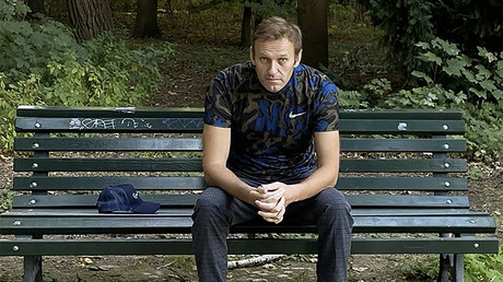 Alexeï Navalny à Berlin, le 12 septembre.