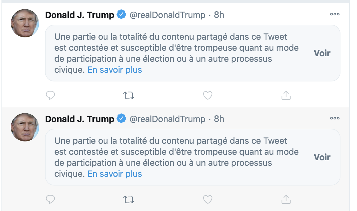 Des réseaux sociaux «hors de contrôle» censurent-ils les pro-Trump ?