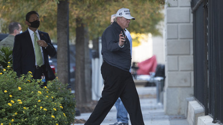 Donald Trump revient à la Maison Blanche après une partie de golf le 7 novembre dans la foulée de l'annonce de la victoire de Joe Biden par la presse (image d'illustration).