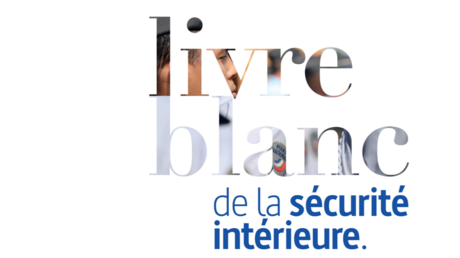 Capture de la page de garde du Livre blanc de la Sécurité intérieure, sur le site interieur.gouv.fr