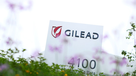 La société pharmaceutique Gilead en Californie, le 29 avril 2020 (image d'illustration).