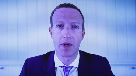 Le PDG de Facebook, Mark Zuckerberg,  le 29 juillet 2020.  (image d'illustration)