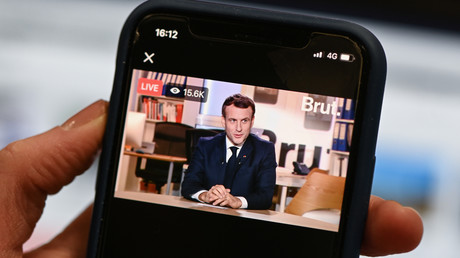 Emmanuel Macron était interviewé sur la plateforme Brut le 4 décembre 2020.