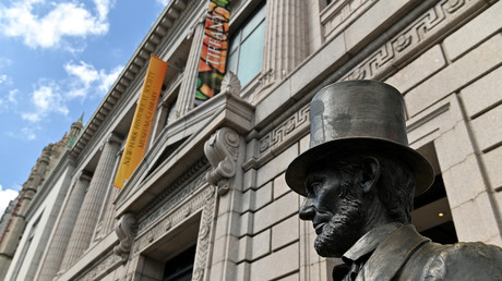 Statue de Lincoln à New York en 2020 (image d'illustration).