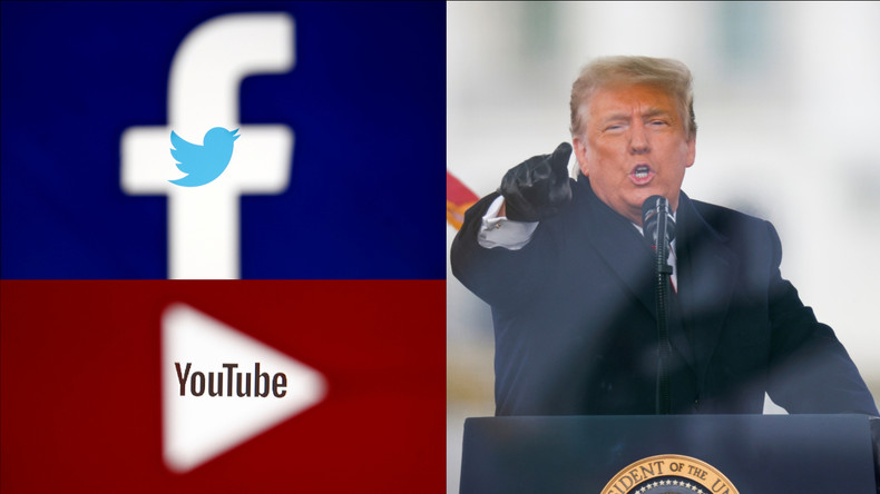 Appel au calme au Capitole et élection «volée» : une vidéo de Trump supprimée des réseaux sociaux
