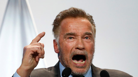 Le gouverneur de la Californie, Arnold Schwarzenegger.