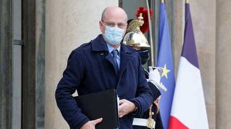 Le ministre de l'Education nationale Jean-Michel Blanquer, le 3 février 2021 à l'Elysée (image d'illustration).