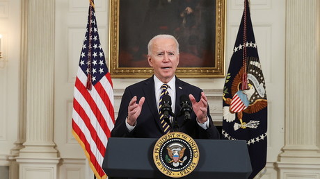 Joe Biden le 24 février 2021 (image d'illustration).