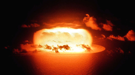 Un essai nucléaire américain en 1956.