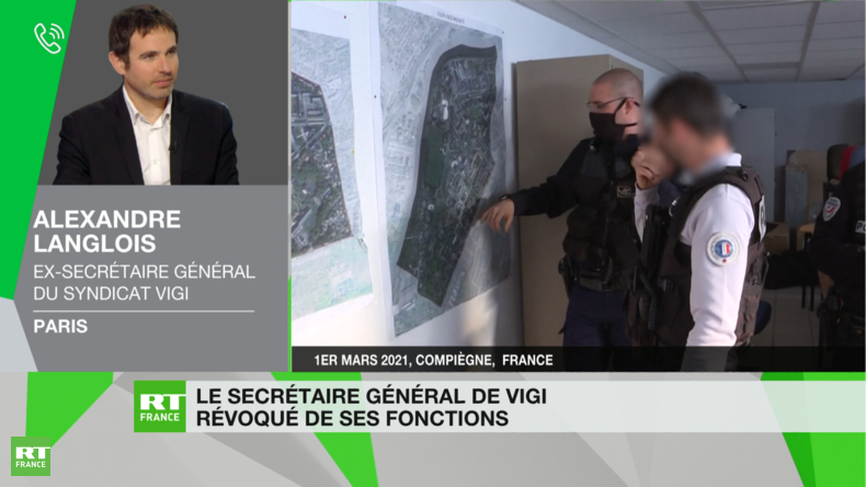 L'ex-policier syndicaliste Alexandre Langlois révoqué de la police déplore une «décision politique»