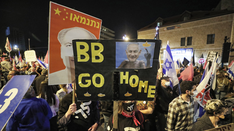 Israël : plusieurs milliers de manifestants réclament la démission de Benjamin Netanyahou