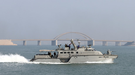 Un patrouilleur américain Mark VI navigant ici en mer d'Arabie (image d'illustration).
