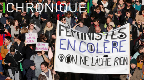 Des féministes manifestent contre la réforme des retraites en 2020 à Marseille (image d'illustration).