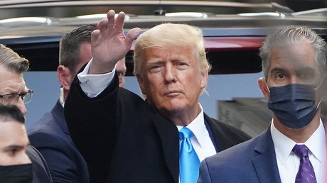 Donald Trump le 9 mars 2021 à New York (image d'illustration).