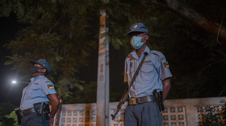 Policiers mozambicains, le 21 février 2021 (image d'illustration).
