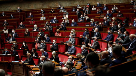 L'Assemblée nationale le 1er avril 2021 (image d'illustration).