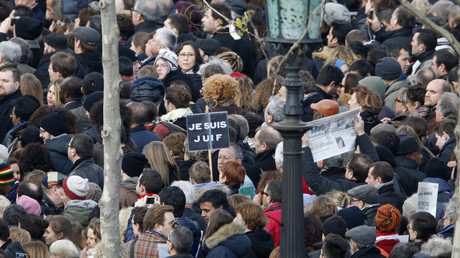 Cliché pris à Paris le 11 janvier 2015 (image d'illustration).