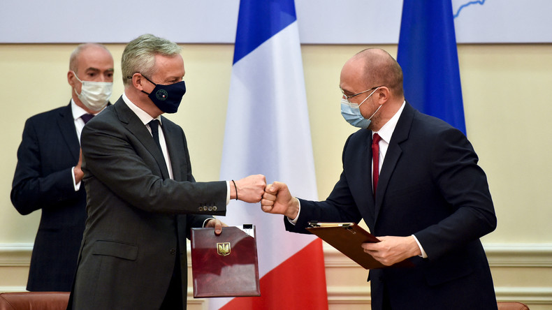 Le Maire revient de Kiev avec 1,3 milliard de contrats… largement financés par la France
