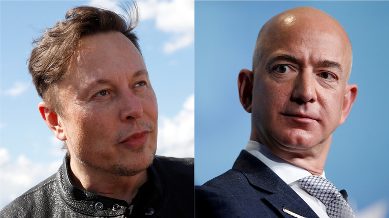 Expédition humaine sur la Lune : où en est le bras de fer entre Elon Musk et Jeff Bezos ?