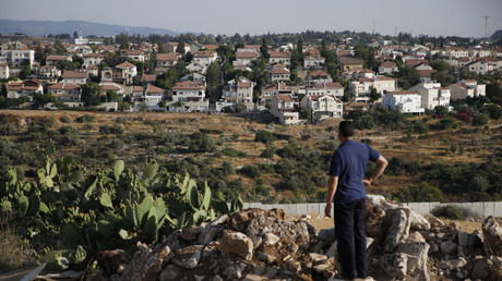 La colonie israélienne de Hashmonaim, à l'ouest de Ramallah, en Cisjordanie occupée par Israël,  le 19 juin 2017 (image d'illustration).