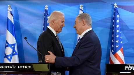 Joe Biden et Benjamin Netanyahou en 2016 à Jérusalem (illustration).