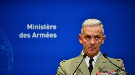 Le général Lecointre lors d'une conférence de presse, à Paris, le 26 novembre 2019 (image d'illustration).