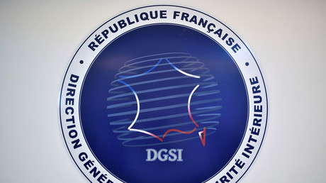 L'emblème de la Direction générale de la sécurité intérieure, à Paris le 31 août 2020 (image d'illustration).