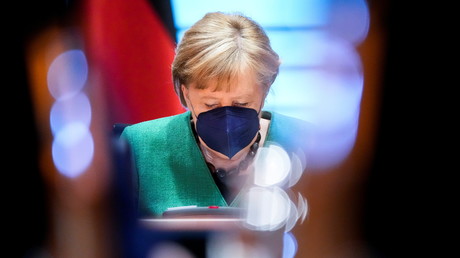 La chancelière allemande Angela Merkel à Berlin, en Allemagne, le 26 mai 2021 (image d'illustration).