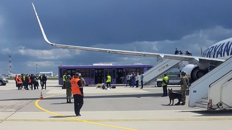 Poutine : les services spéciaux russes n'ont rien à voir avec le déroutage du vol Ryanair vers Minsk