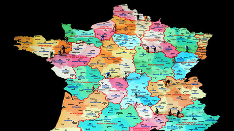 Avant une loi territoriale de 2015, il y avait 22 régions en France (image d'illustration)
