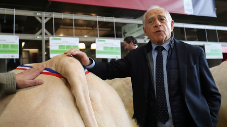 François Patriat, sénateur LREM de la Côte d'Or lors du salon de l'agriculture le 22 février 2021 à Versailles (image d'illustration).