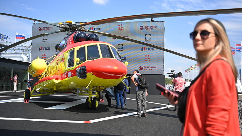 Le Salon international aérospatial de Moscou MAKS-2021 ouvre ses portes