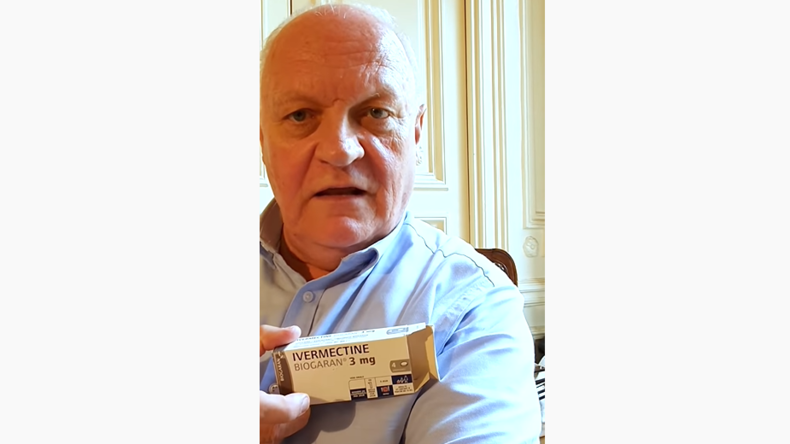 Ivermectine et hydroxychloroquine en mains, Asselineau s'exprime après un test positif au Covid-19