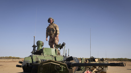 Soldat français de l'opération Barkhane dans le nord du Burkina Faso en novembre 2019 (image d'illustration).
