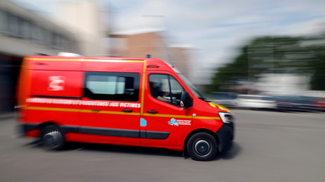 Une ambulance à Arras (Pas-de-Calais), en juin 2021 (image d'illustration).