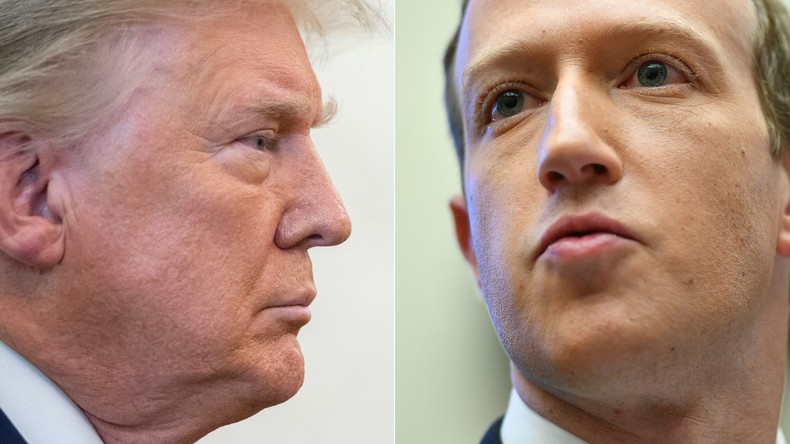 «Il venait à la Maison Blanche pour me faire de la lèche» : Trump évoque ses liens avec Zuckerberg