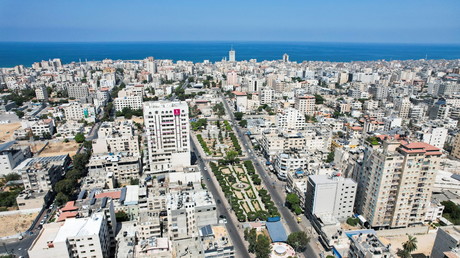 Vue aérienne de Gaza, le 2 septembre 2021 (image d'illustration).