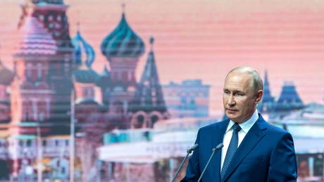 Vladimir Poutine à Moscou le 11 septembre 2021 (image d'illustration).
