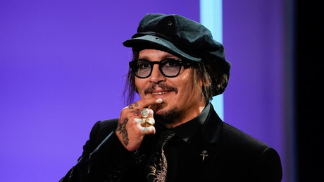 Johnny Depp au festival de Saint-Sébastien en Espagne le 22 septembre 2021