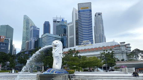 La statue du Merlion, un site touristique populaire à Singapour (image d'illustration).