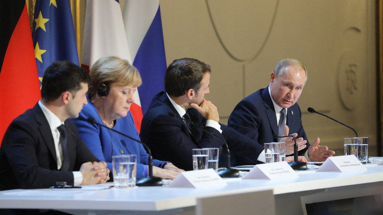 Conflit en Ukraine : Moscou, Paris et Berlin souhaitent relancer le «format Normandie»
