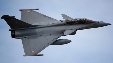 Un Rafale français de la base aérienne d'Evreux en octobre 2020 (image d'illustration).