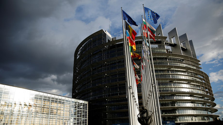Le Parlement européen, à Strasbourg, le 25 mars 2019.