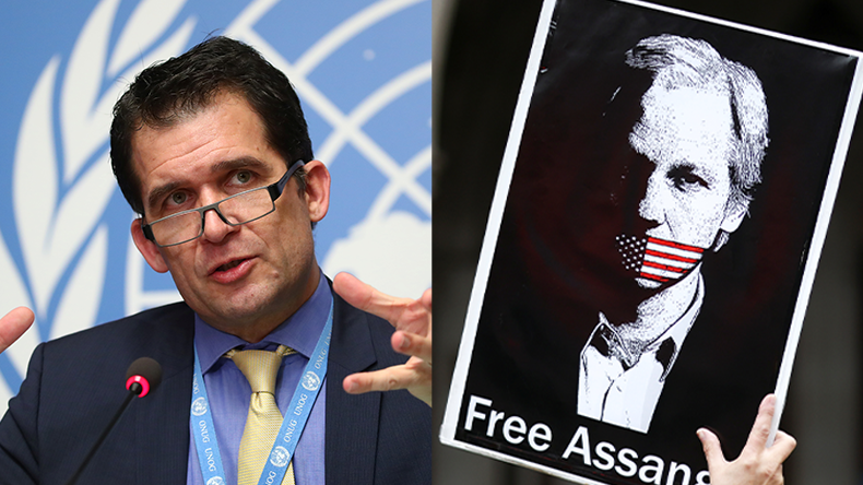 Le rapporteur spécial de l'ONU sur la torture inquiet du sort de Julian Assange