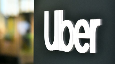 Le logo de l'entreprise Uber (image d'illustration).