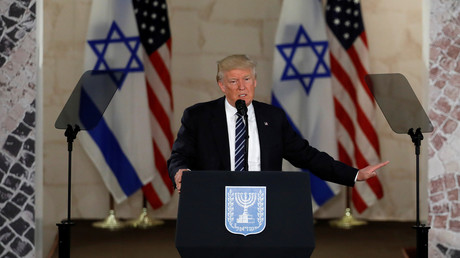 Donald Trump à Jérusalem, en Israël, le 23 mai 2017 (image d'illustration).